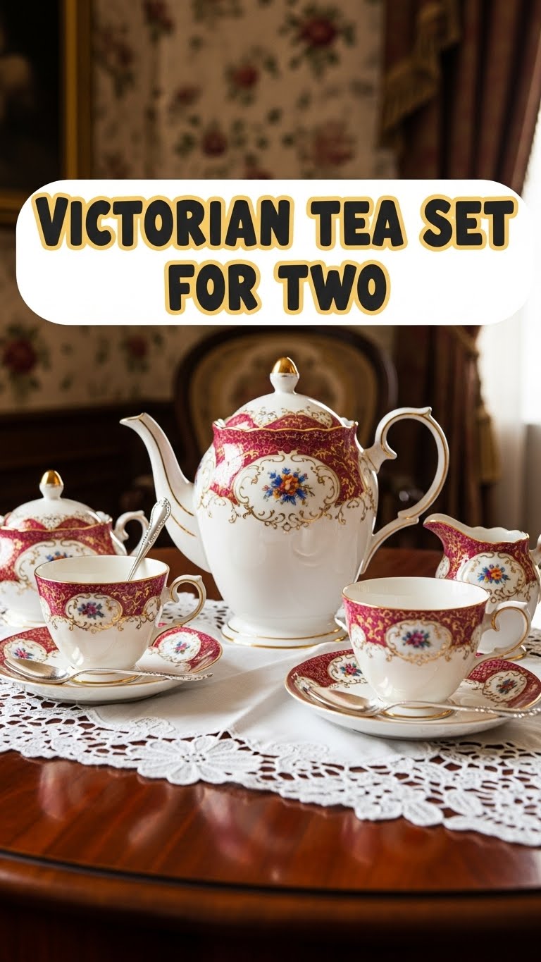 Victorian Tea Set For Two