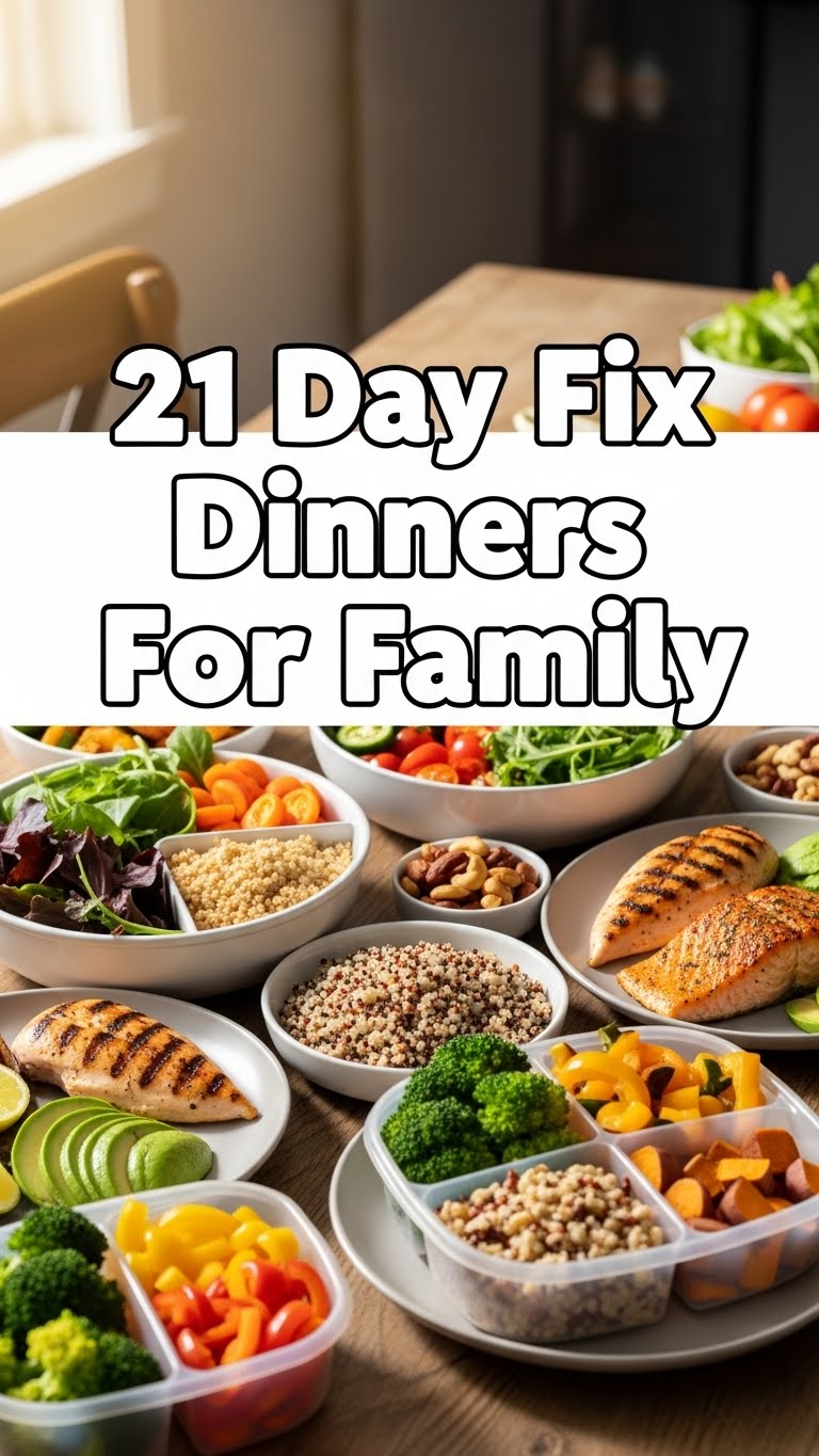 21 Day Fix Dinners For Family