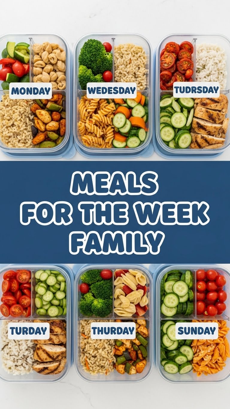 Meals For The Week Family