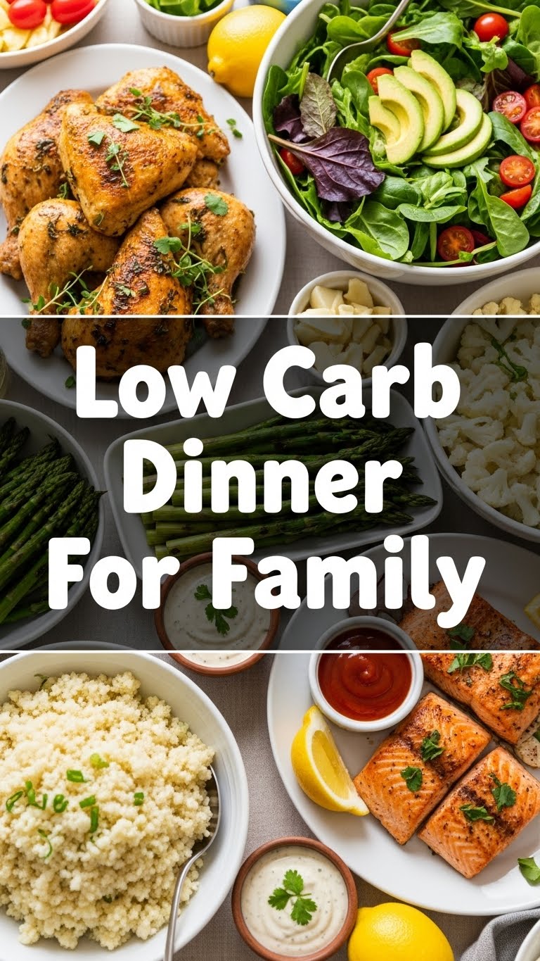 Low Carb Dinner For Family