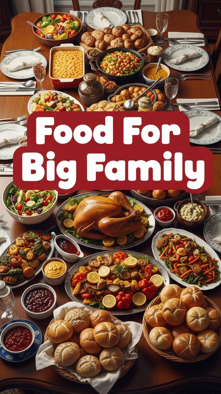 Food For Big Family