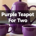 Purple Teapot For Two