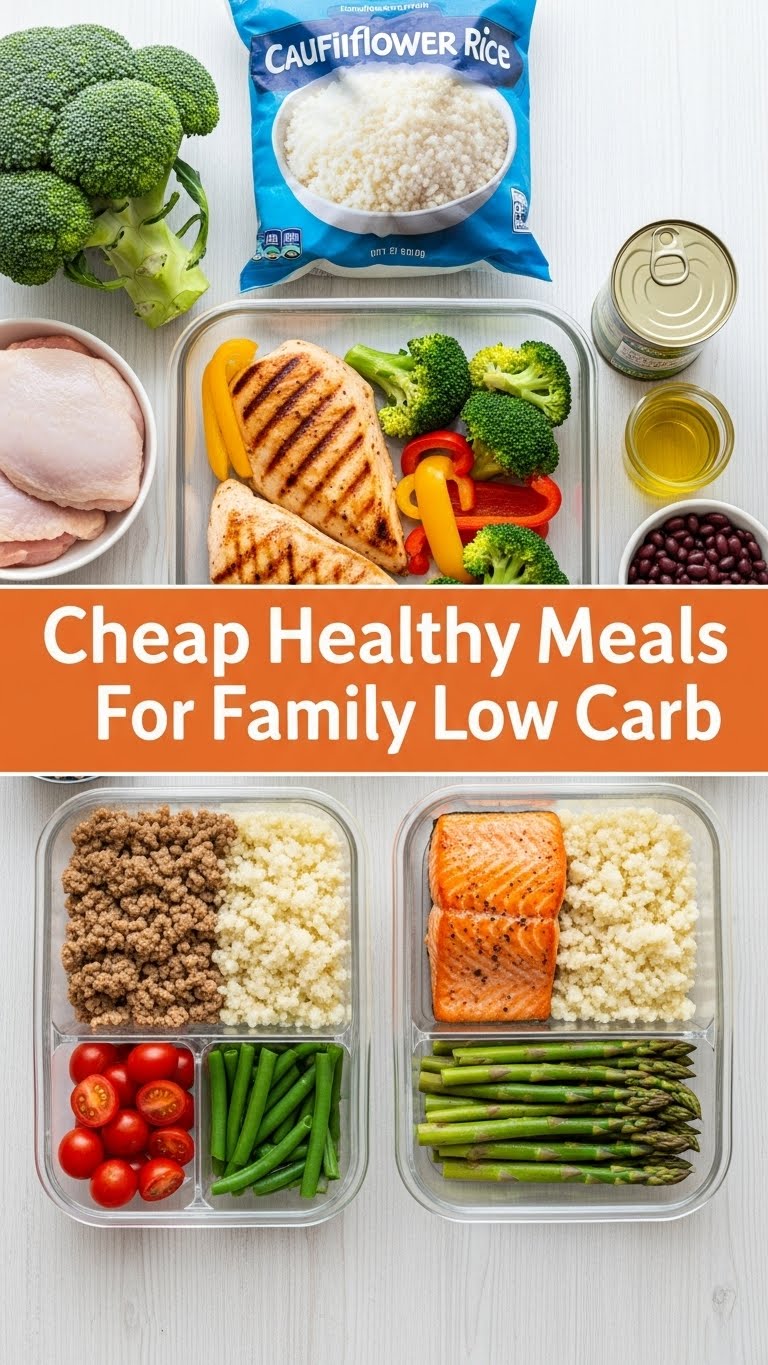 Cheap Healthy Meals For Family Low Carb