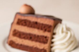 Chocolate Mousse Cake For Two