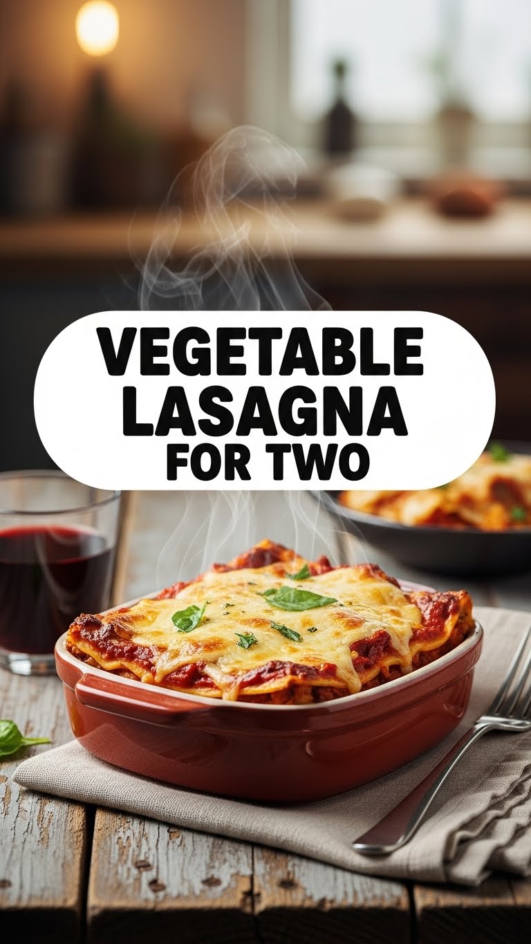 Vegetable Lasagna For Two