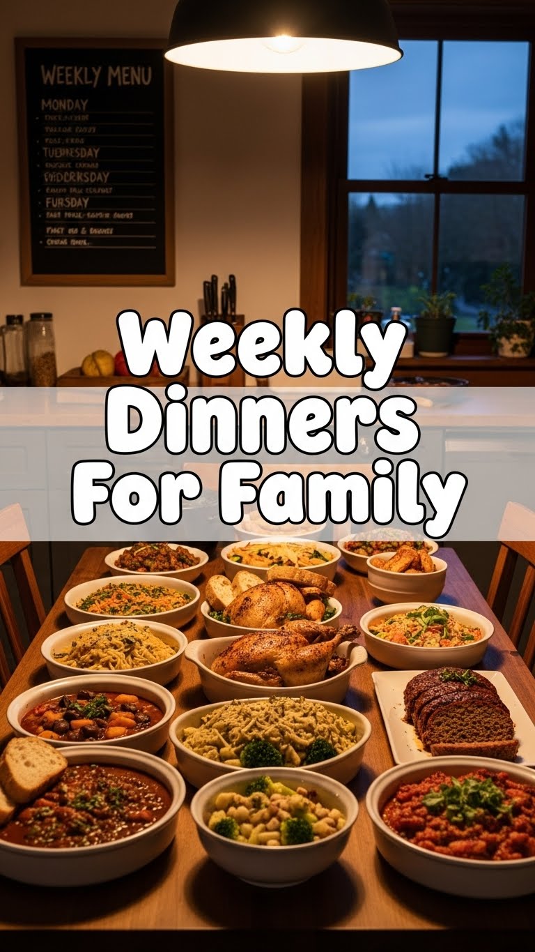 Weekly Dinners For Family