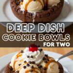 Deep Dish Cookie Bowls For Two