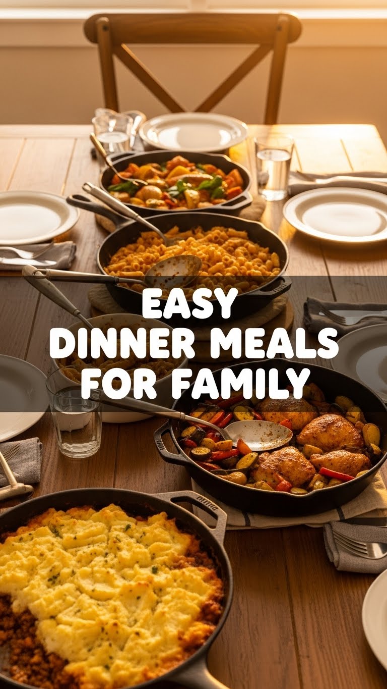 Easy Dinner Meals For Family