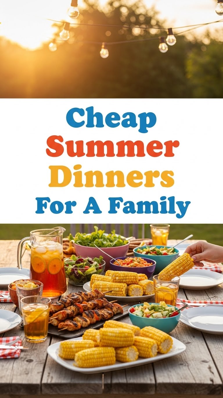 Cheap Summer Dinners For A Family