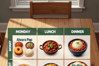 Nigerian Food Timetable For The Family