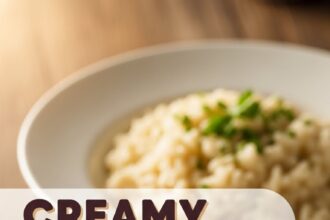 Creamy Parmesan Risotto For Two
