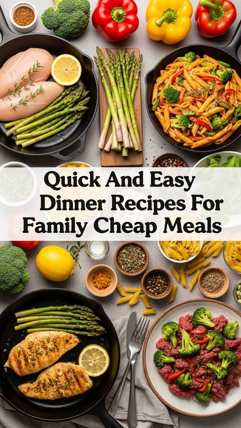 Quick And Easy Dinner Recipes For Family Cheap Meals