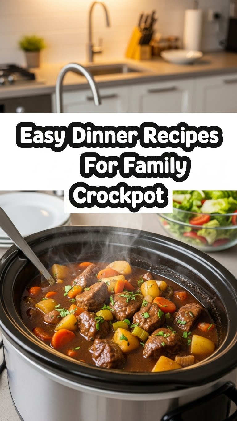 Easy Dinner Recipes For Family Crockpot