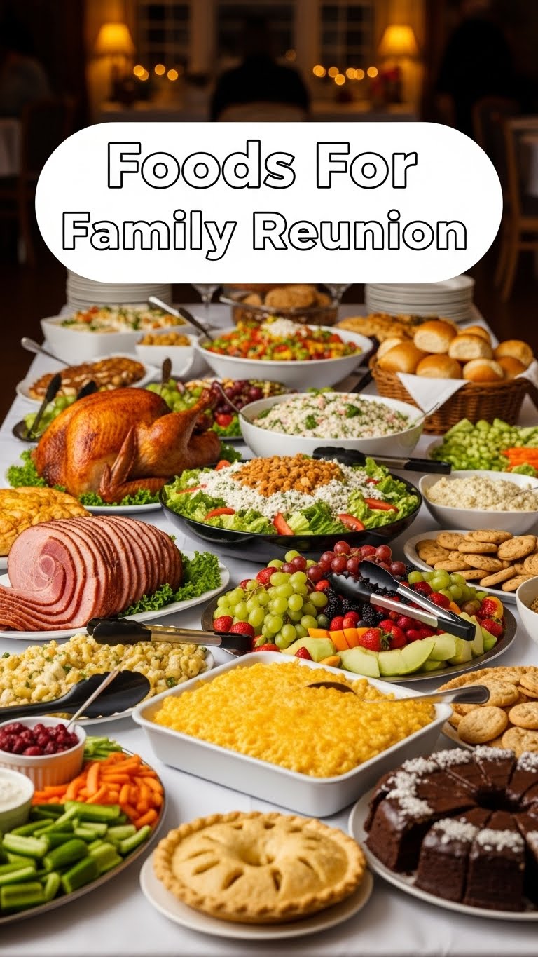 Foods For Family Reunion