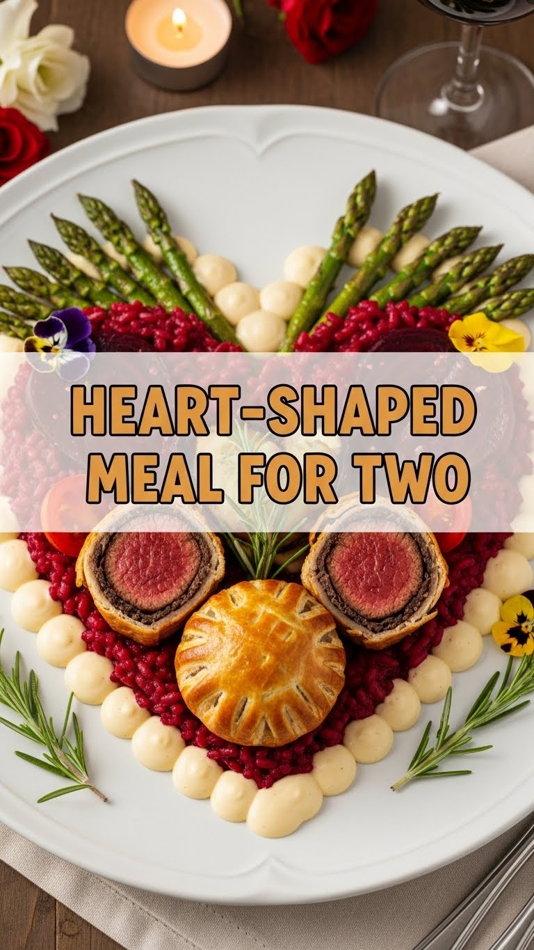 Heart-Shaped Meal For Two