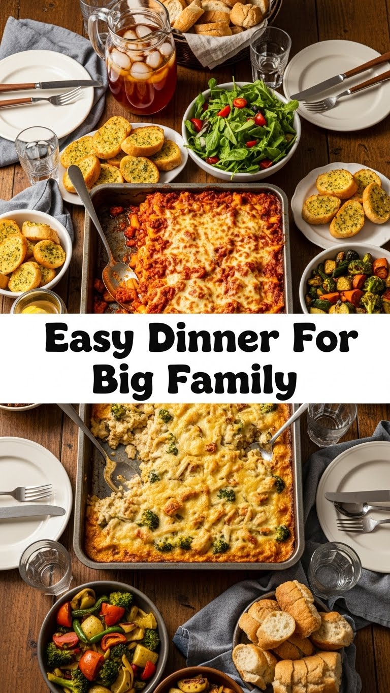 Easy Dinner For Big Family