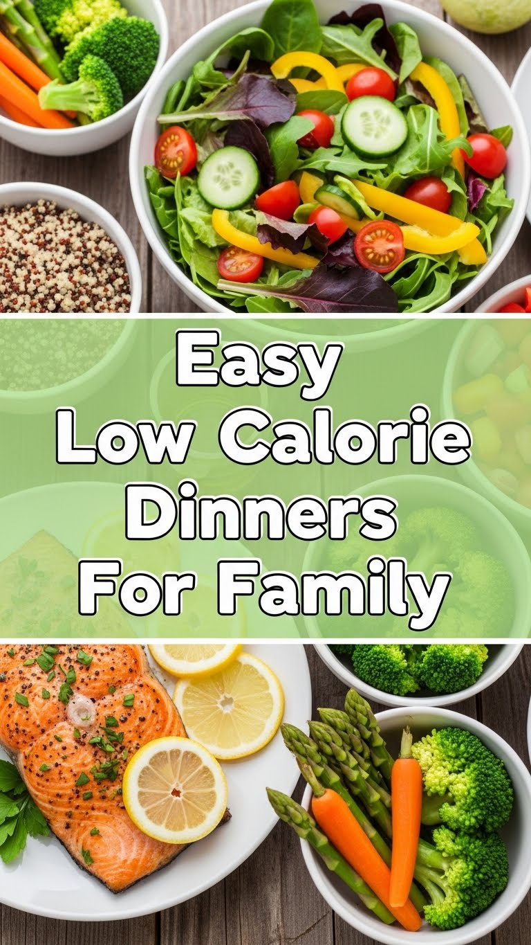 Easy Low Calorie Dinners For Family