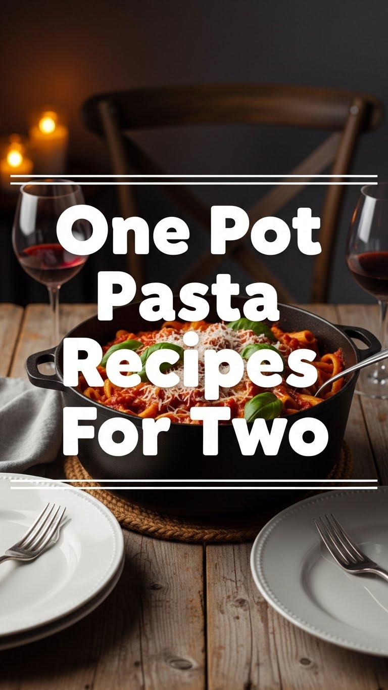 One Pot Pasta Recipes For Two