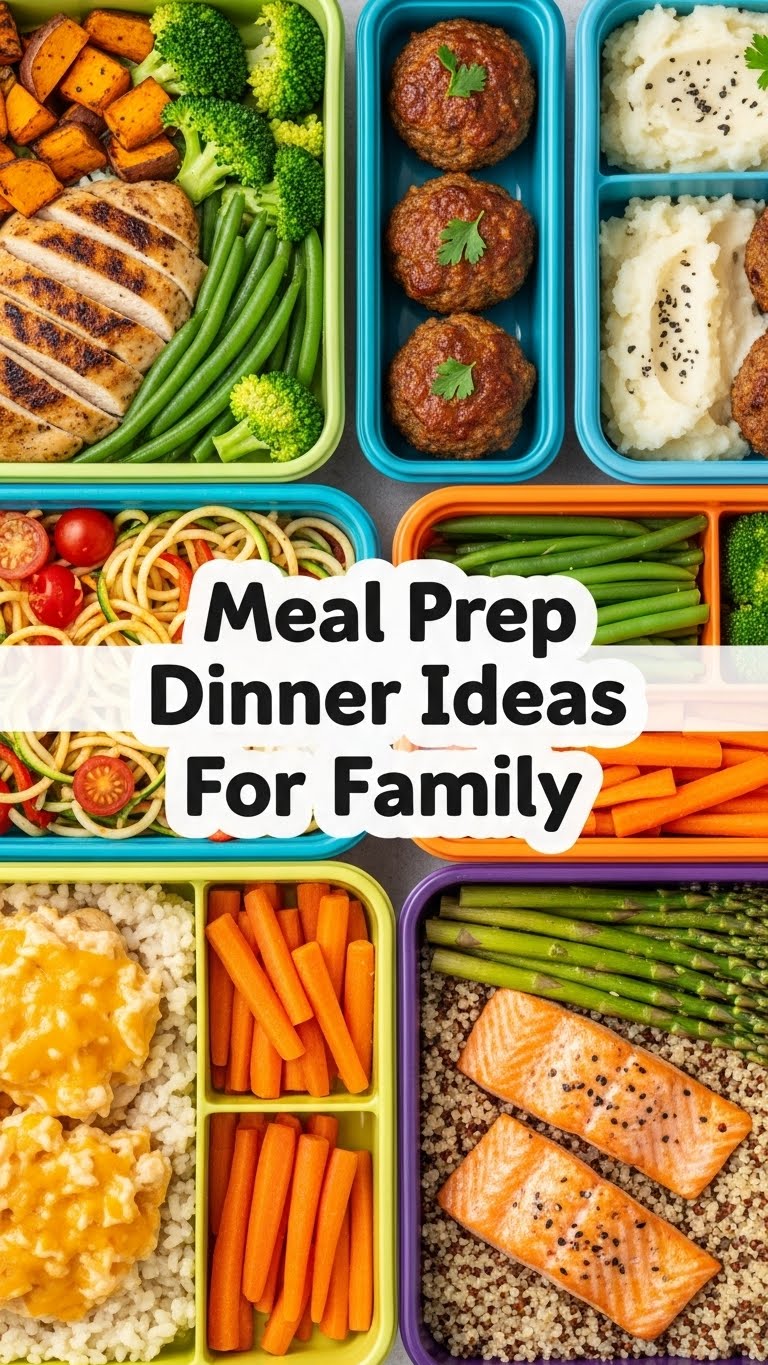 Meal Prep Dinner Ideas For Family
