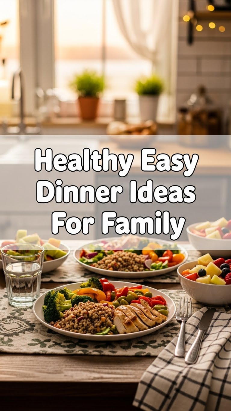 Healthy Easy Dinner Ideas For Family