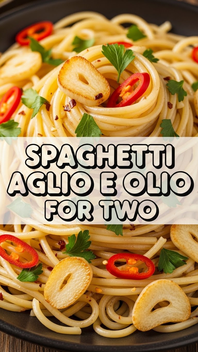 Spaghetti Aglio E Olio For Two