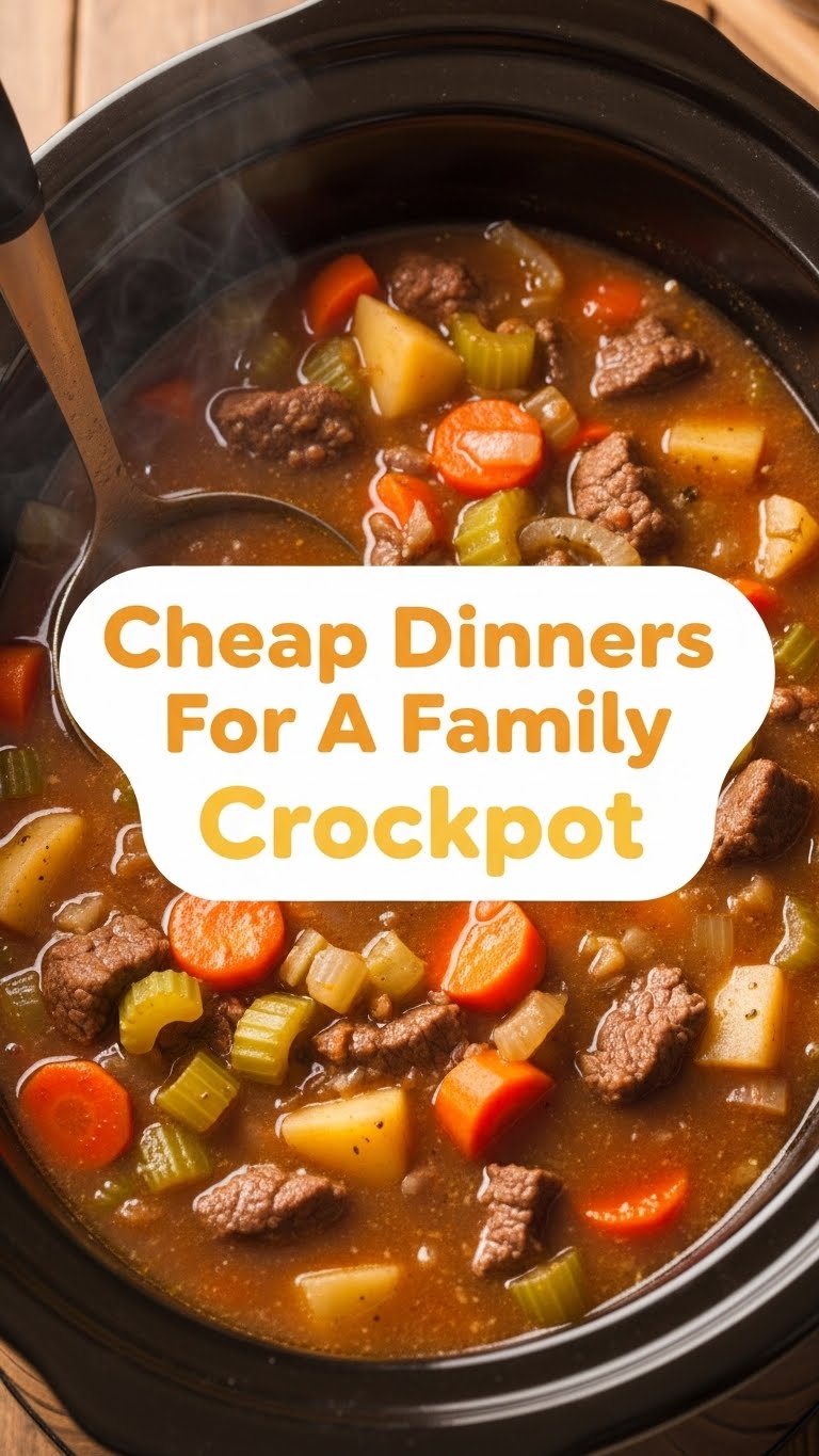 Cheap Dinners For A Family Crockpot