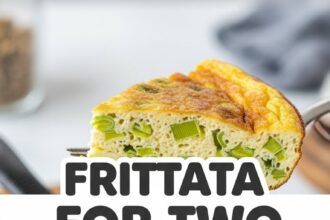 Frittata For Two With Leeks