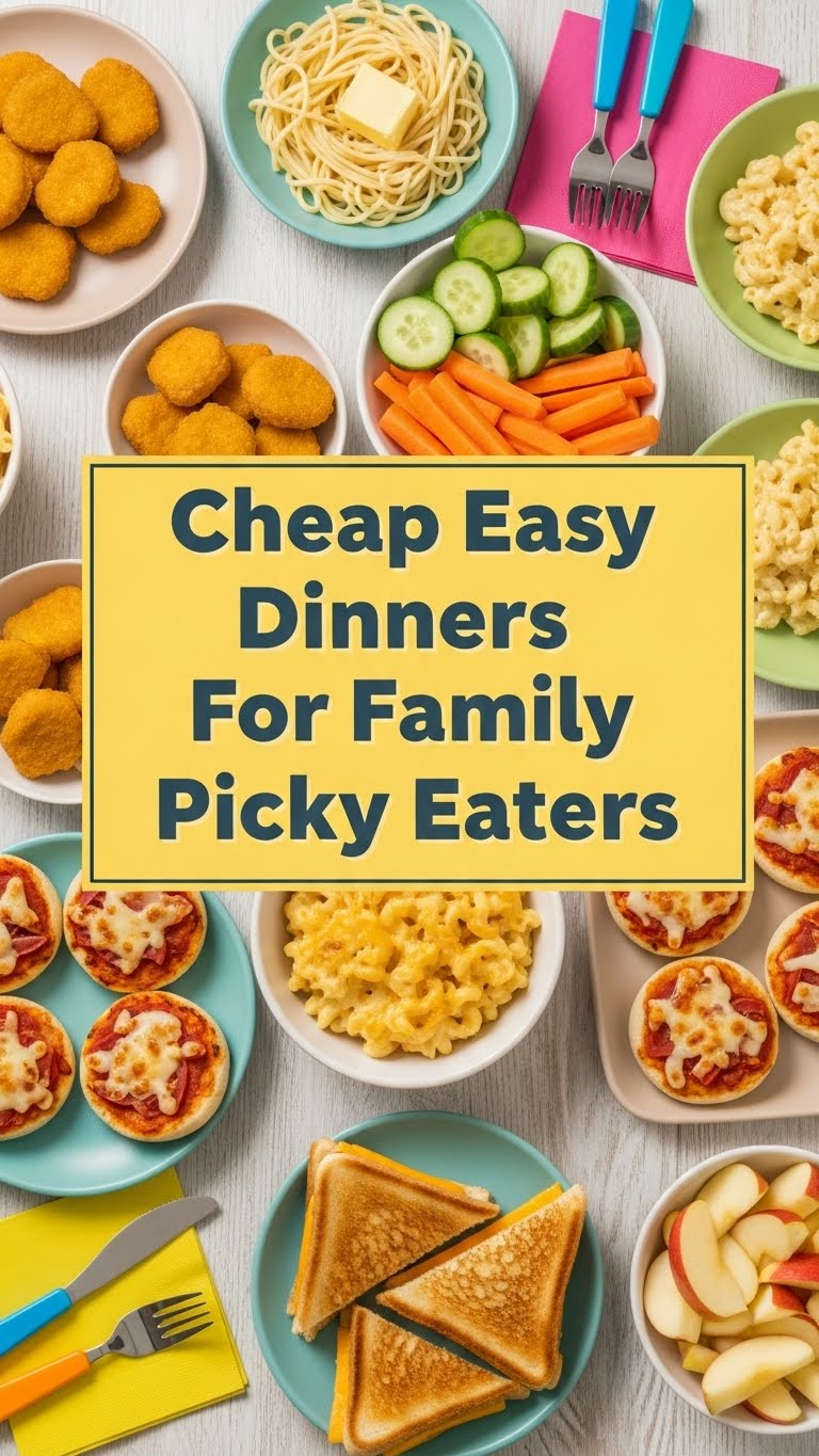 Cheap Easy Dinners For Family Picky Eaters