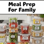 Meal Prep For Family