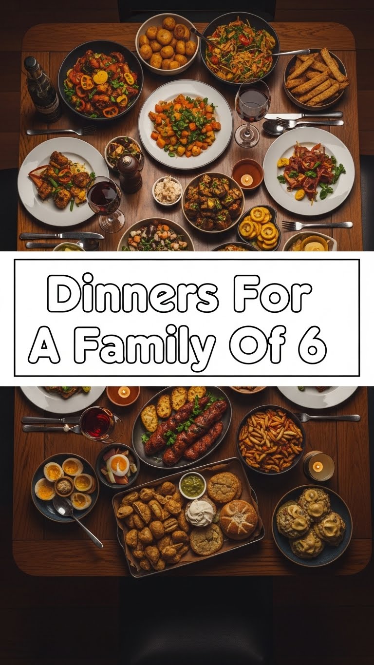 Dinners For A Family Of 6