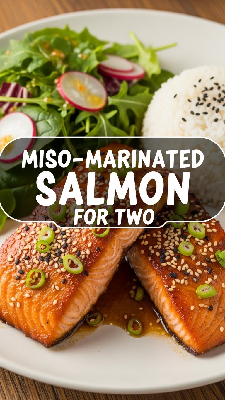 Miso-Marinated Salmon For Two