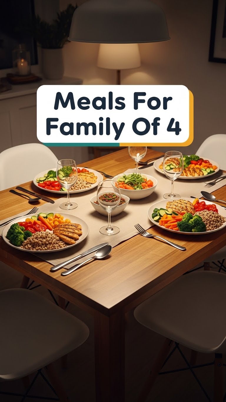 Meals For Family Of 4