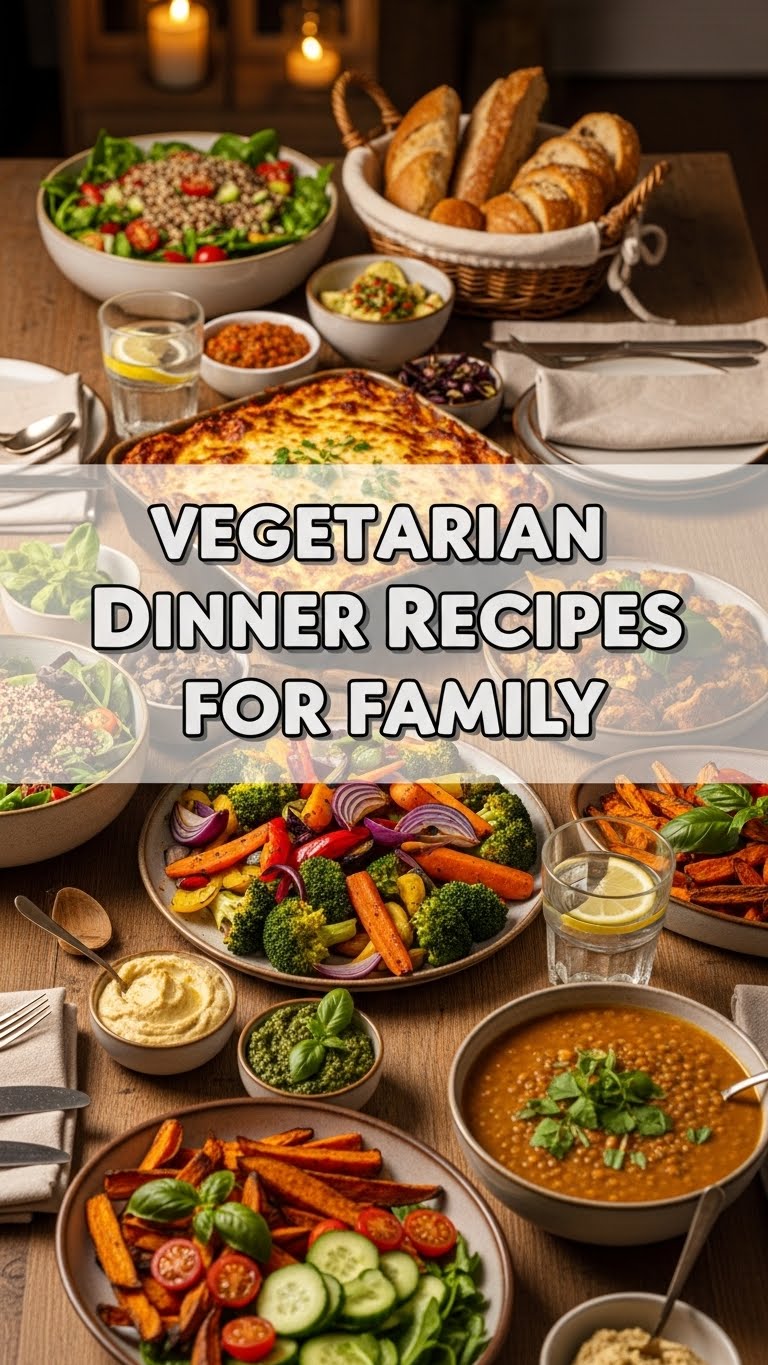 Vegetarian Dinner Recipes For Family