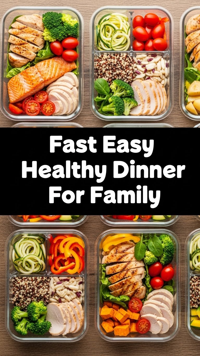 Fast Easy Healthy Dinner For Family