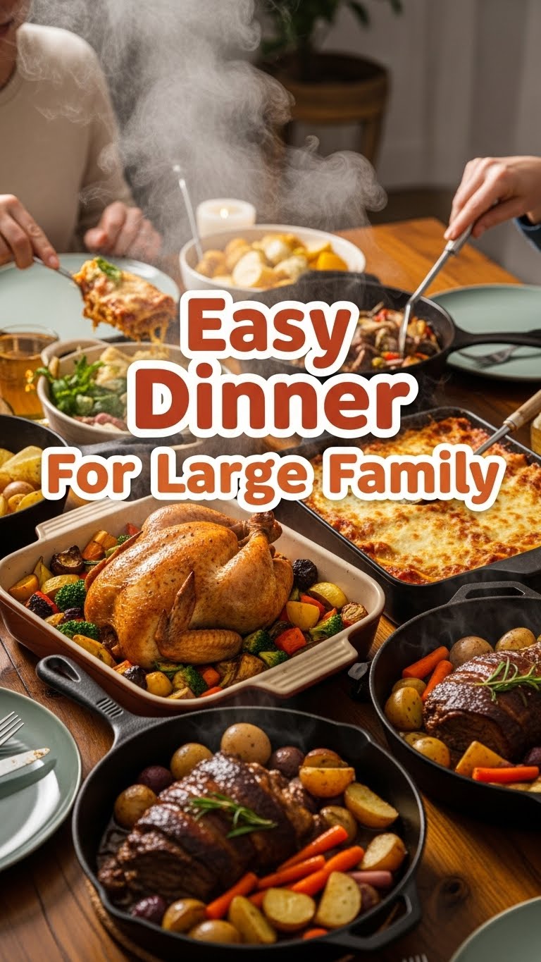 Easy Dinner For Large Family