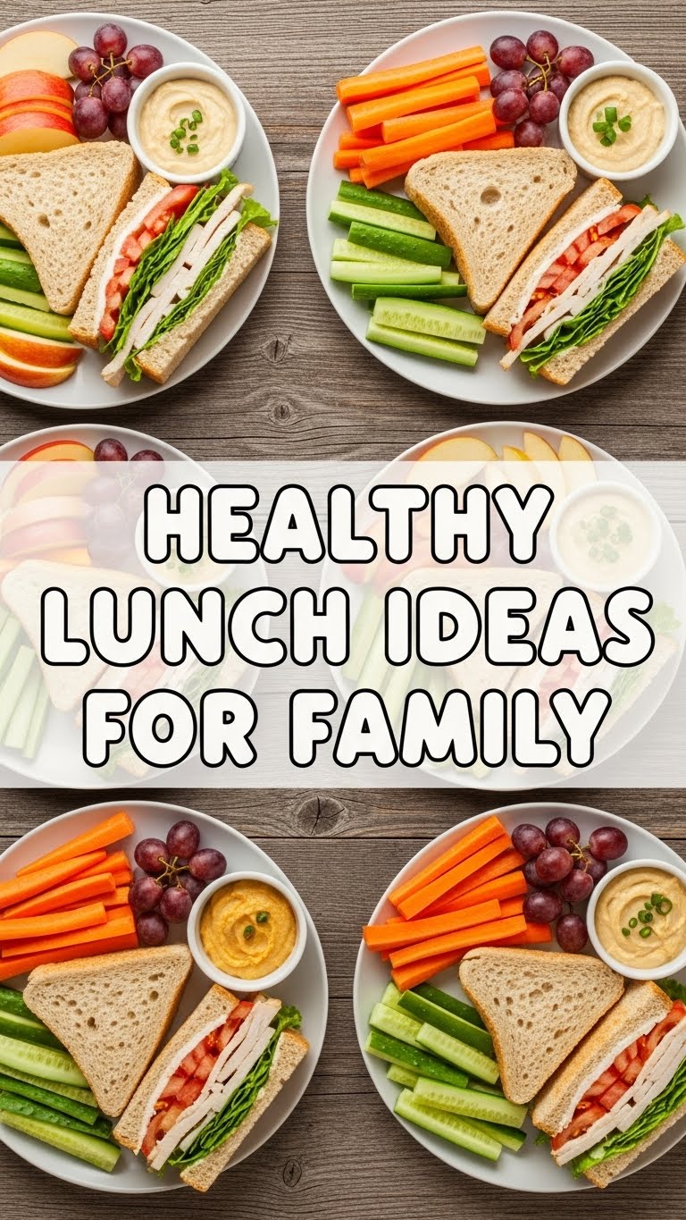 Healthy Lunch Ideas For Family