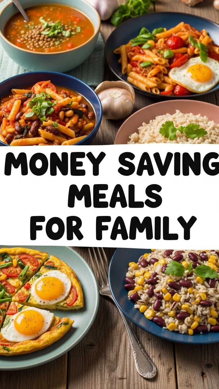 Money Saving Meals For Family
