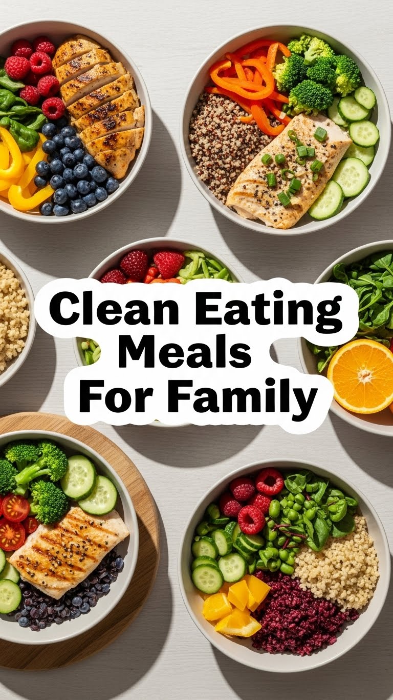 Clean Eating Meals For Family