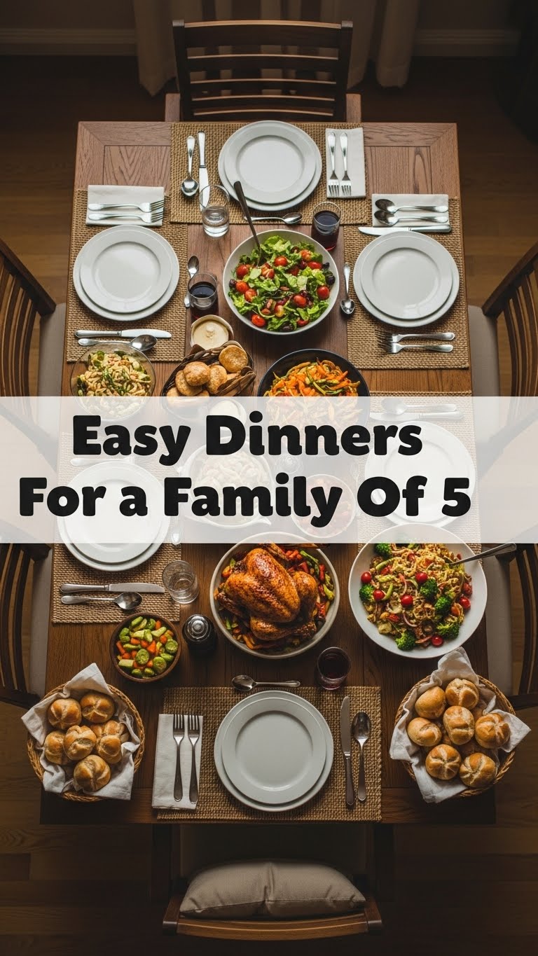 Easy Dinners For Family Of 5
