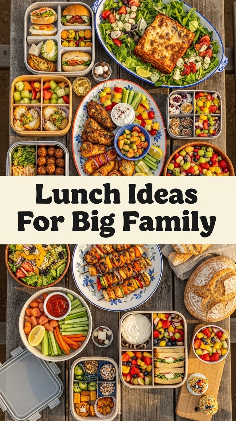 Lunch Ideas For Big Family