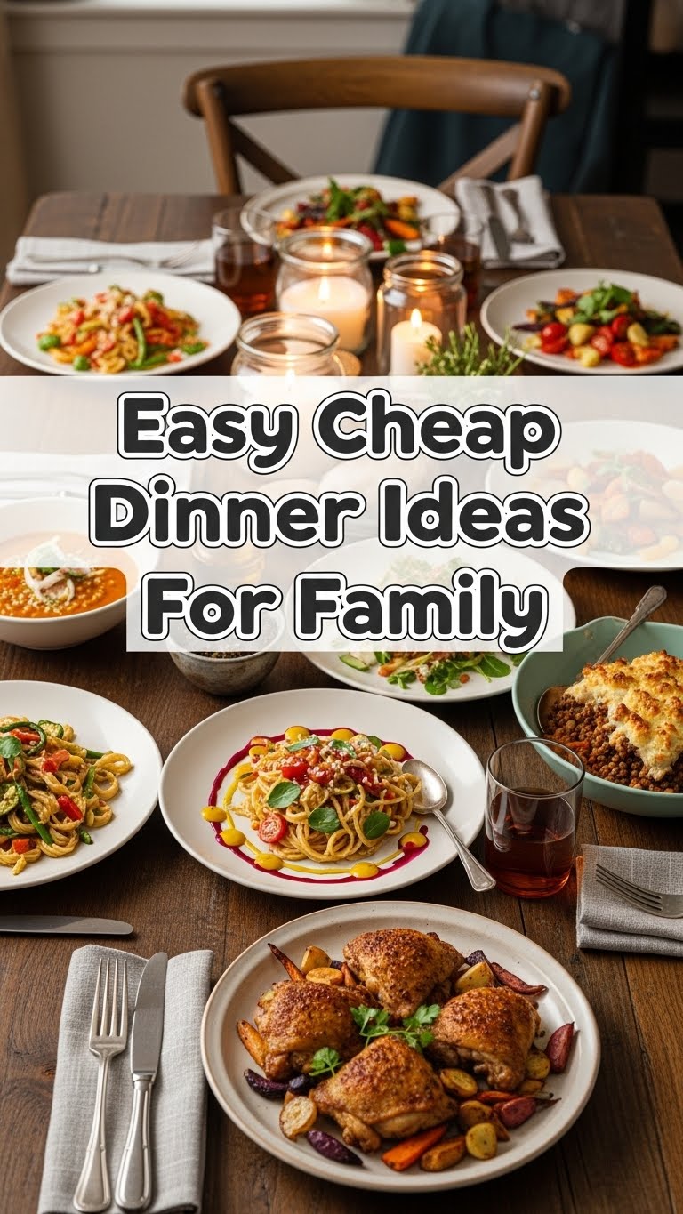 Easy Cheap Dinner Ideas For Family