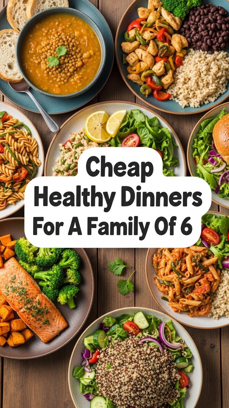 Cheap Healthy Dinners For A Family Of 6