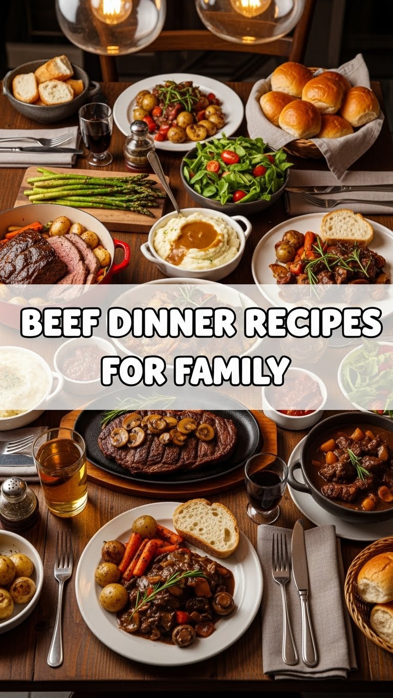 Beef Dinner Recipes For Family