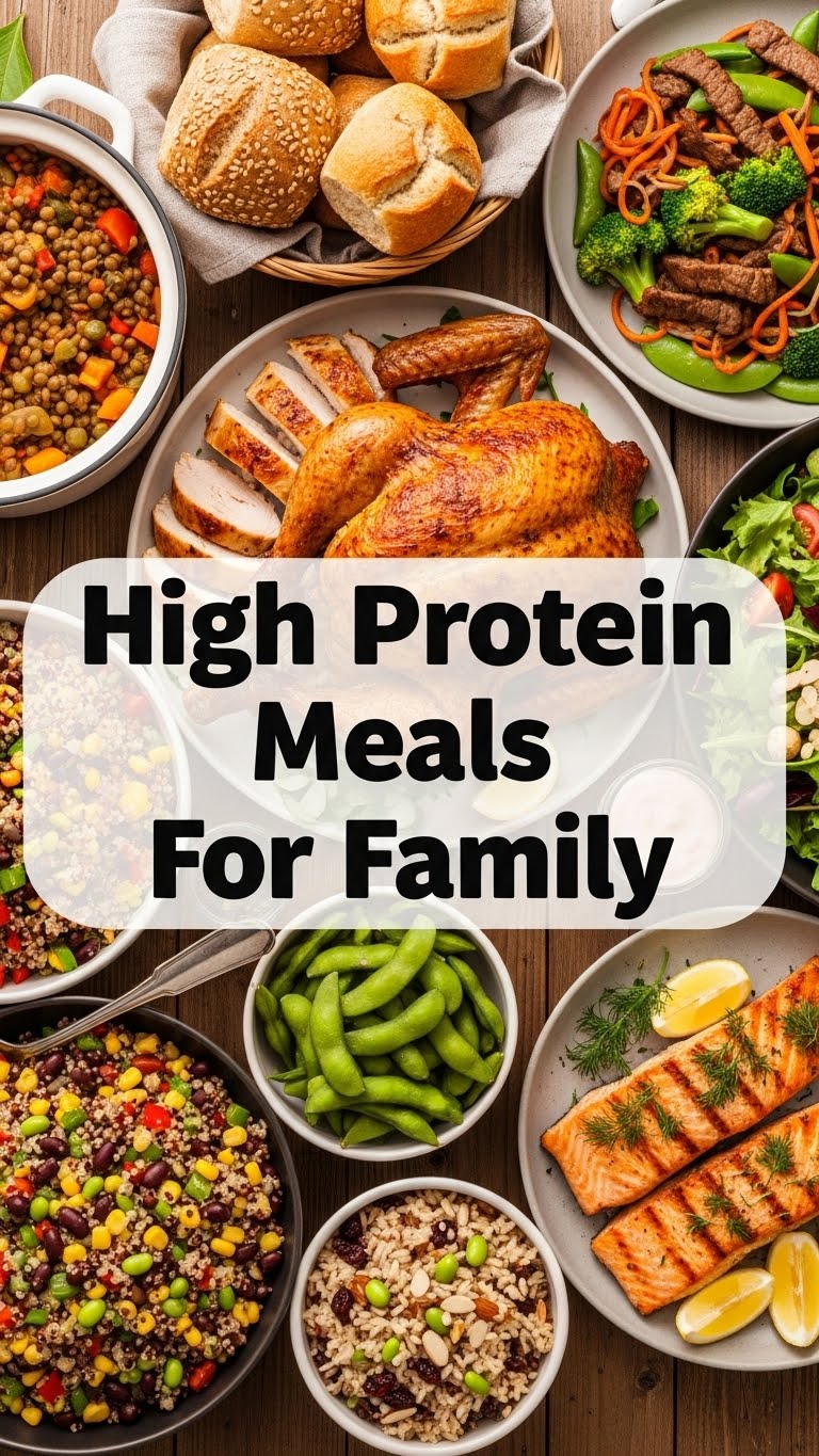 High Protein Meals For Family