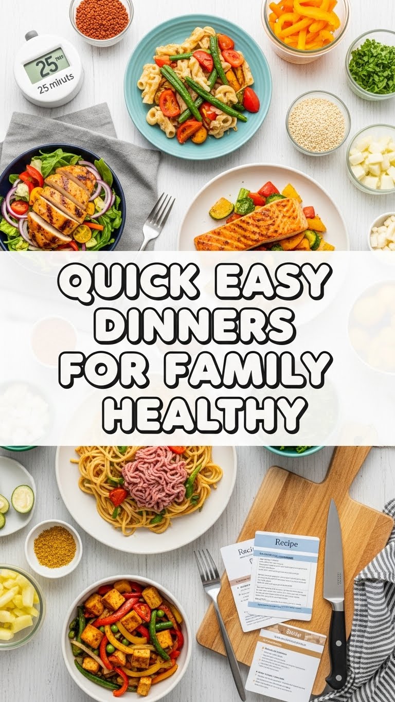 Quick Easy Dinners For Family Healthy