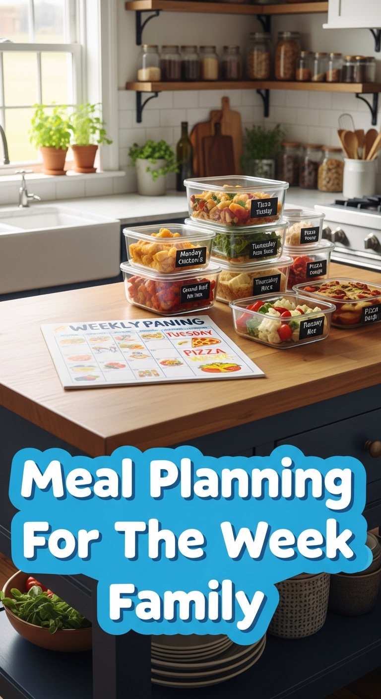 Meal Planning For The Week Family