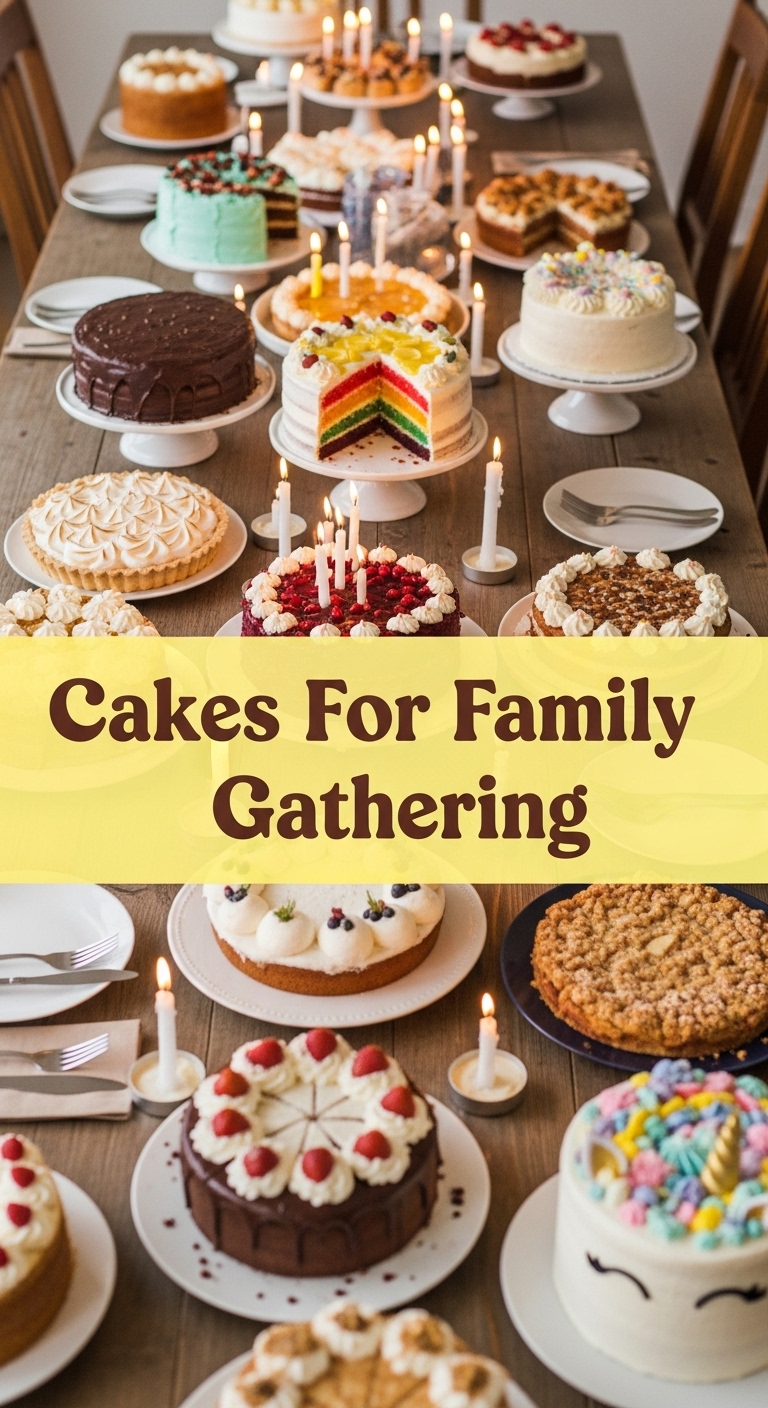 Cakes For Family Gathering
