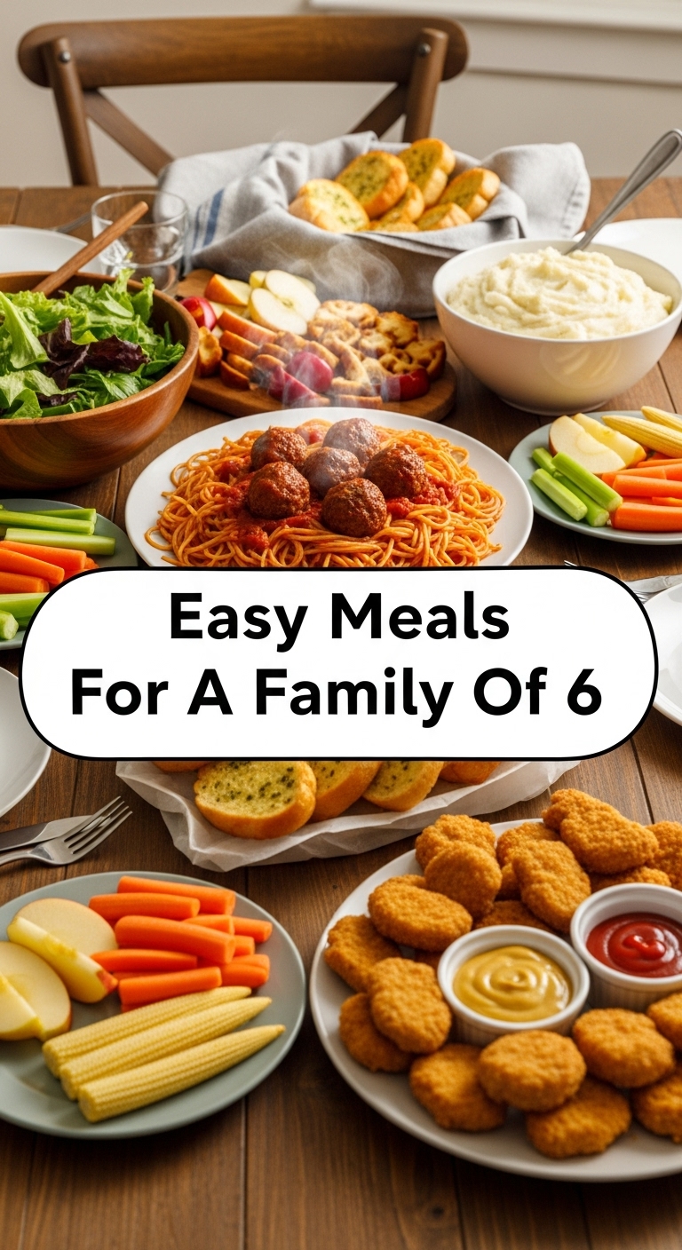 Easy Meals For A Family Of 6