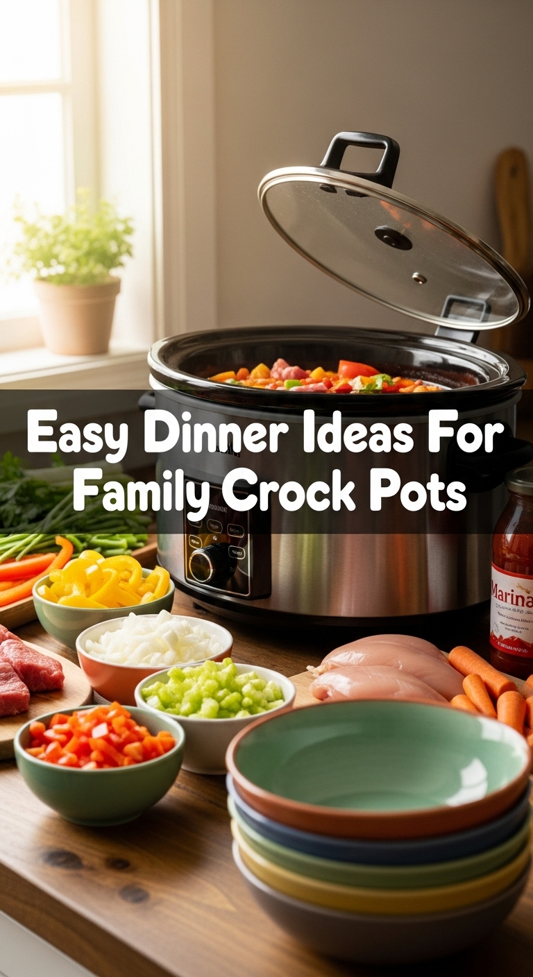 Easy Dinner Ideas For Family Crock Pots