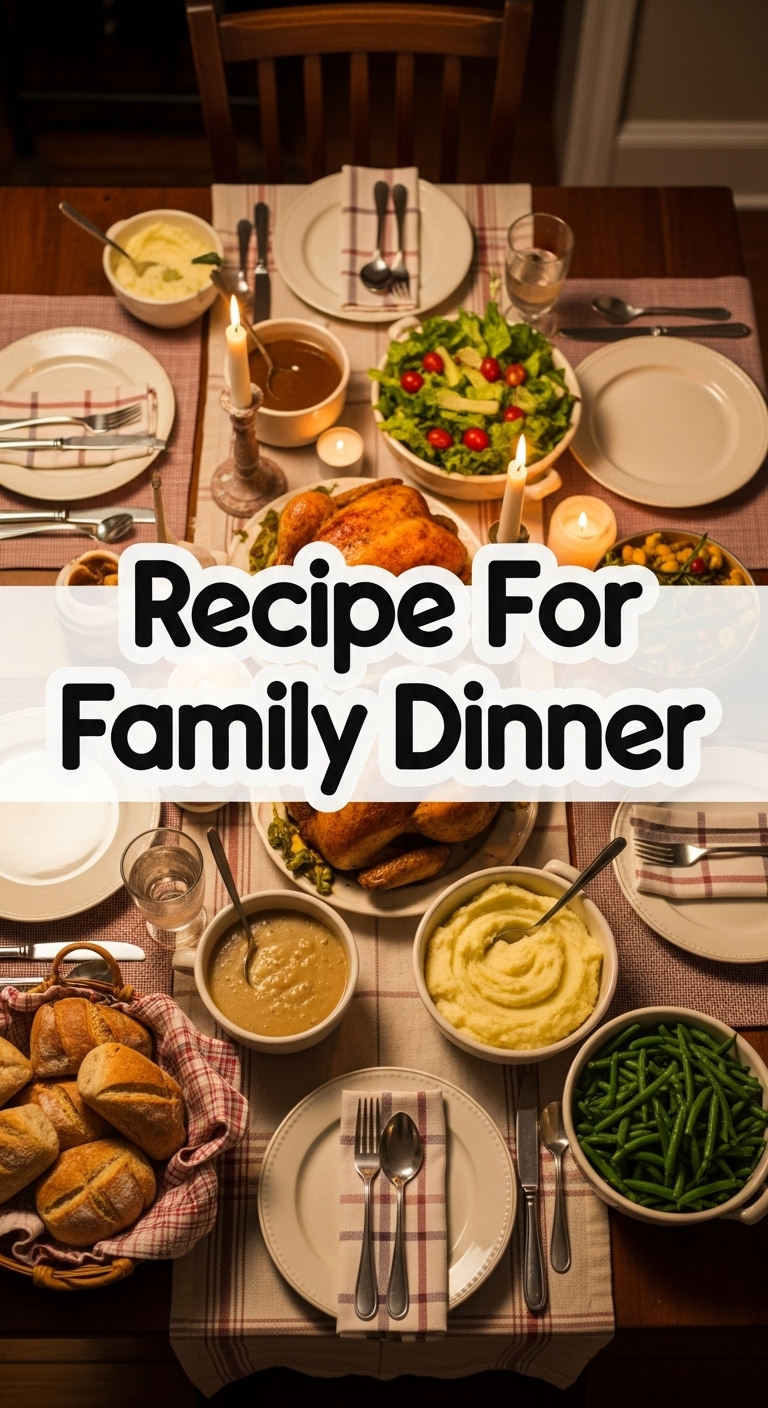 Recipe For Family Dinner